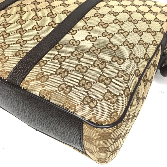 NWT Gucci brown unisex Messenger bag - Picture 8 of 15